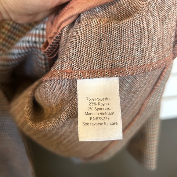 Nine West Women's Houndstooth Blazer Size XXL - Picture 6 of 9